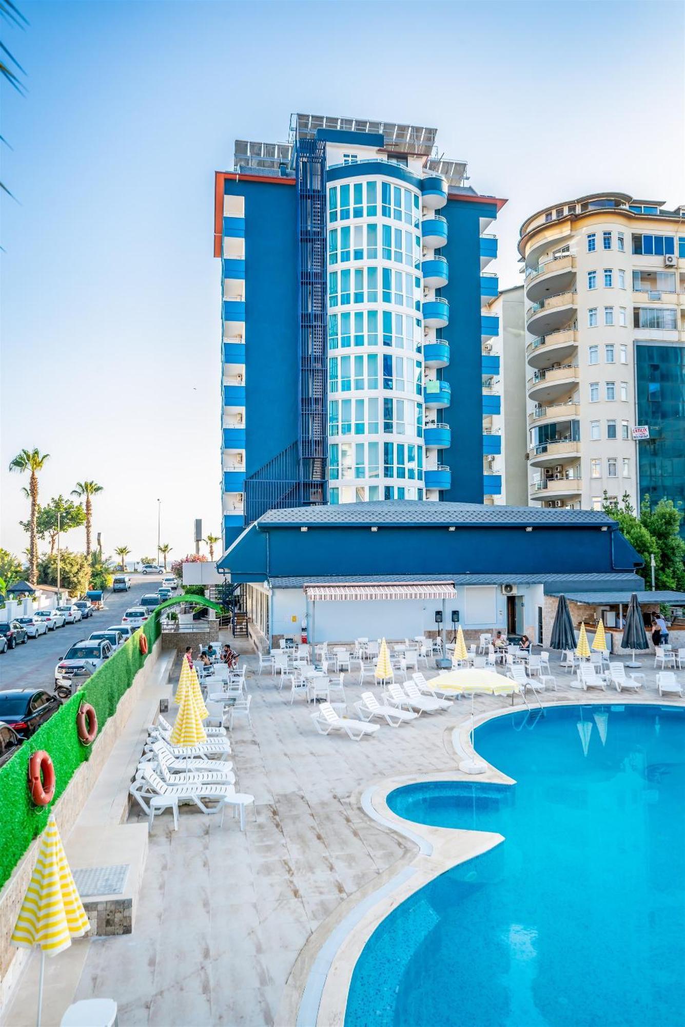 Arsi Blue Beach Hotel Alanya Kültér fotó